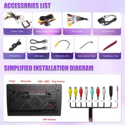 Android 13 Car Stereo Wireless CarPlay Android Auto Toyota Tacoma 2005-2015 Car gallery image 6