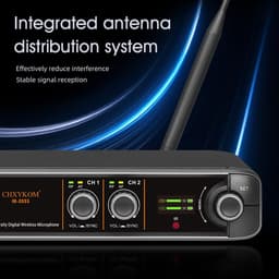 Microphones & Wireless Systems 2033 IU 2033 2 Channel True Diversity UHF Wireles gallery image 5