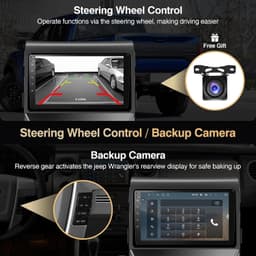 9in Android 13 Car Stereo Wireless CarPlay Android Auto Dodge RAM 1500/2500/3500 gallery image 5