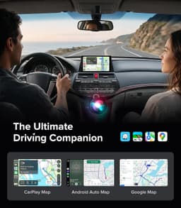10in Android 13 Car Stereo Wireless CarPlay Android Auto Honda Accord 08-12 GPS gallery image 3
