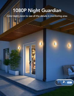 Solar Security Cameras Outdoor Wireless Security Cameras White .com : Wireless gallery image 2