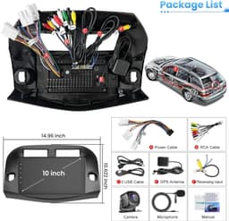 Video In-Dash Units w/GPS For RAV4 2007-2012 2007 Car Radio Stereo Toyota RAV4 2 gallery image 4