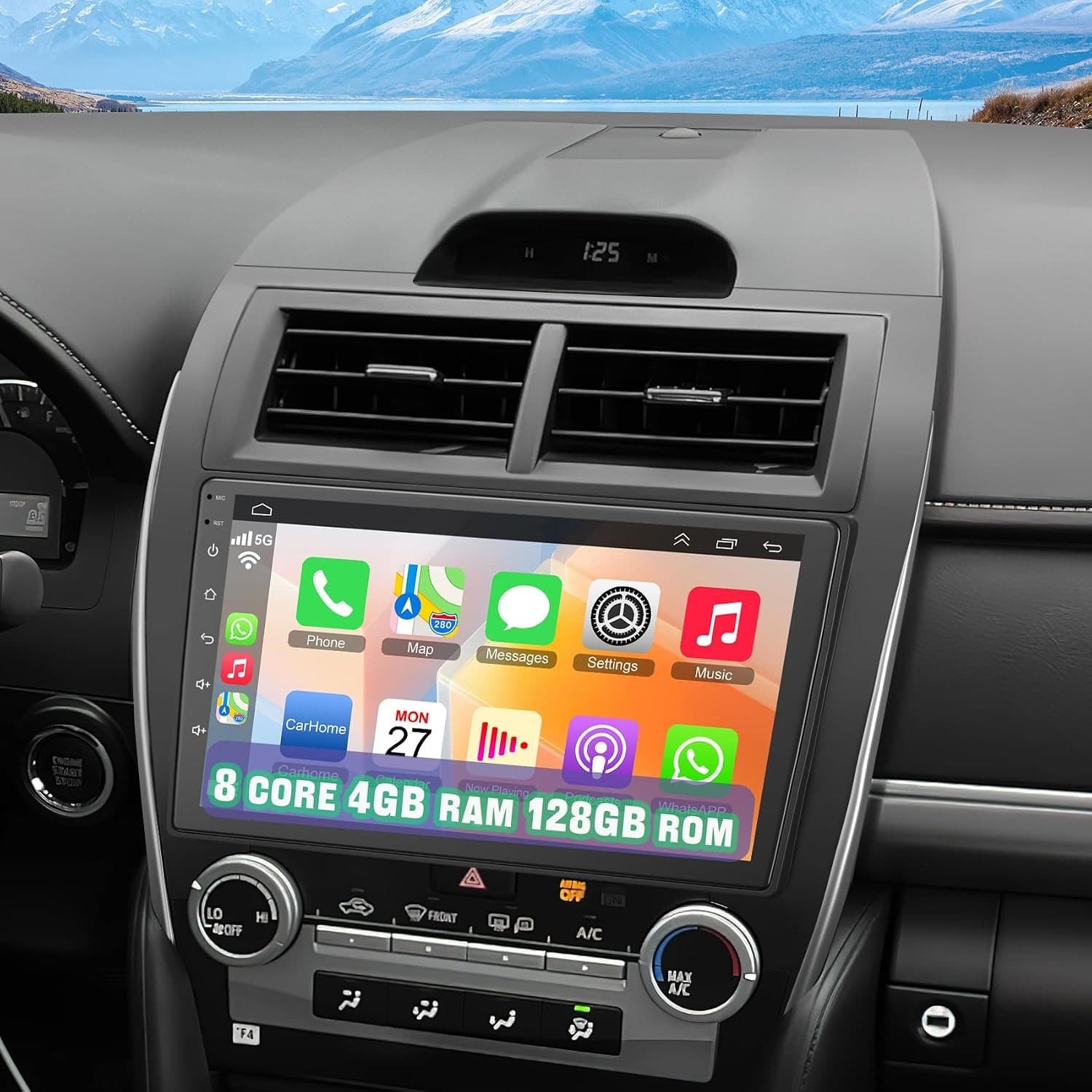 Android 13 Car Stereo Wireless CarPlay Android Auto Toyota Camry 2012 -2014 2012