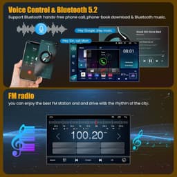 Android 13 Car Stereo Wireless CarPlay Android Auto Toyota Camry 2012 -2014 2012 gallery image 3