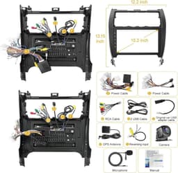 Android 13 Car Stereo Wireless CarPlay Android Auto Toyota Camry 2012 -2014 2012 gallery image 5
