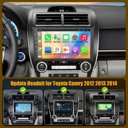 Android 13 Car Stereo Wireless CarPlay Android Auto Toyota Camry 2012 -2014 2012 gallery image 7