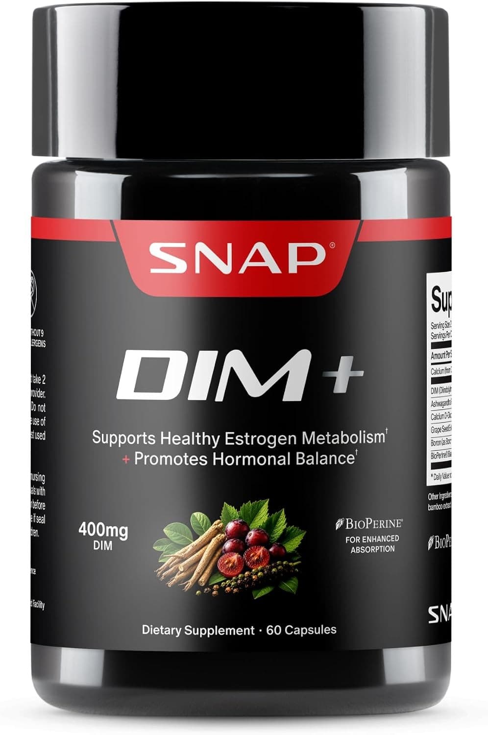 Dietary Supplements DIM Supplement Men 400mg DIM+ Ashwagandha | DIM Complex Calc