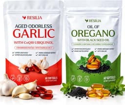 Herbal Remedies & Resins Black with Black Seed Oil & Aged Odorless Garlic CoQ10 gallery image 1
