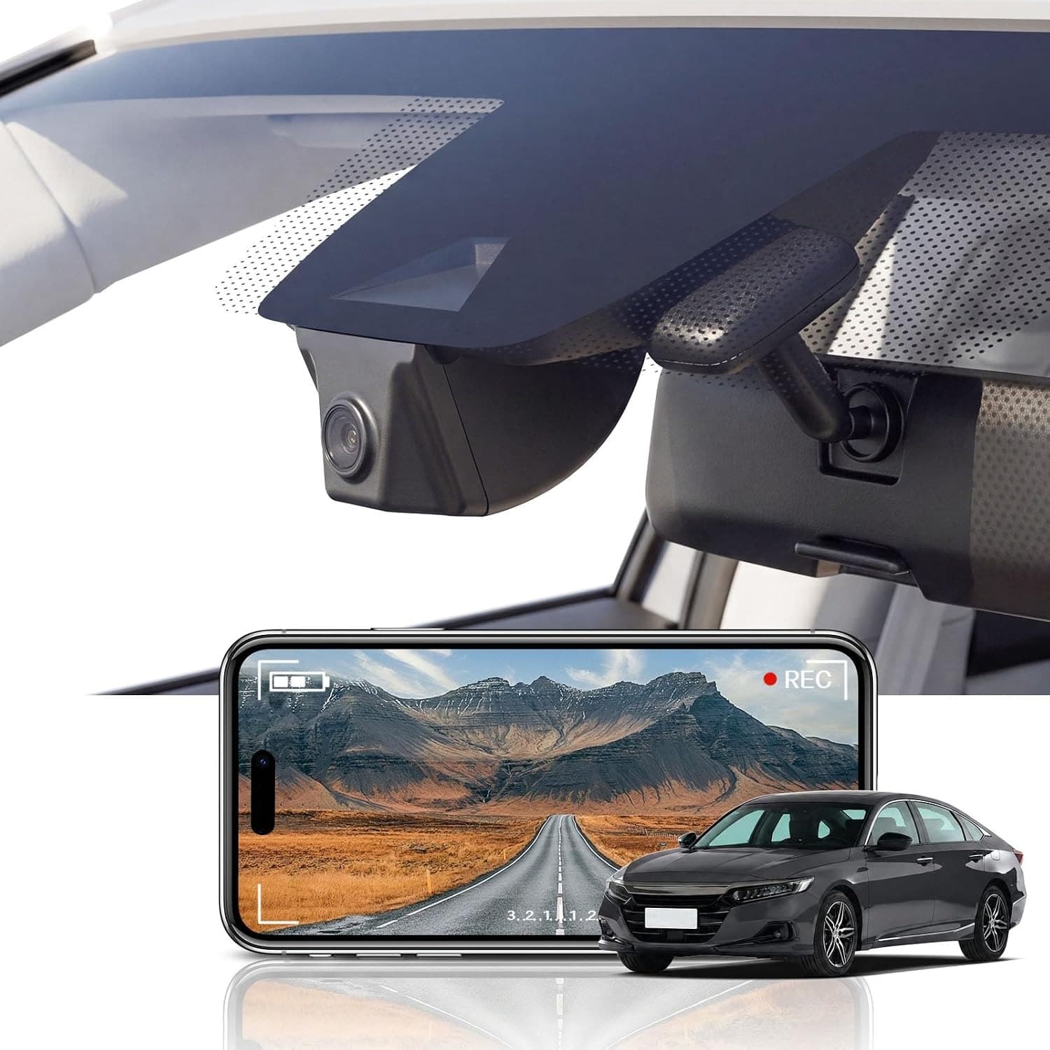 Other Car Video 2018 4K Dash Cam Suitable Honda Accord 2018 2022 Hybrid Wireless