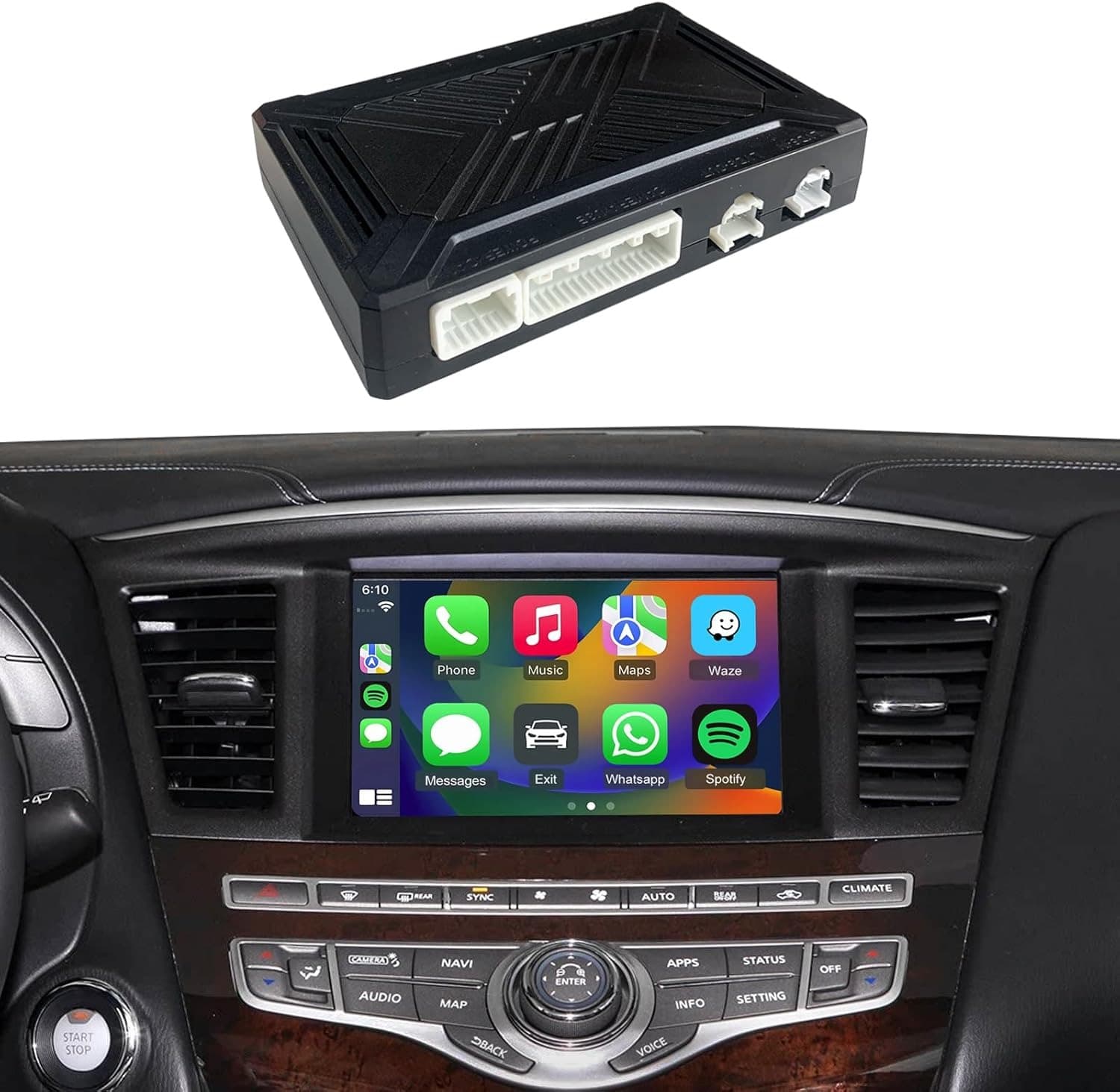 Video In-Dash Units w/GPS 2017 Wireless CarPlay & Android Auto Module Compatible