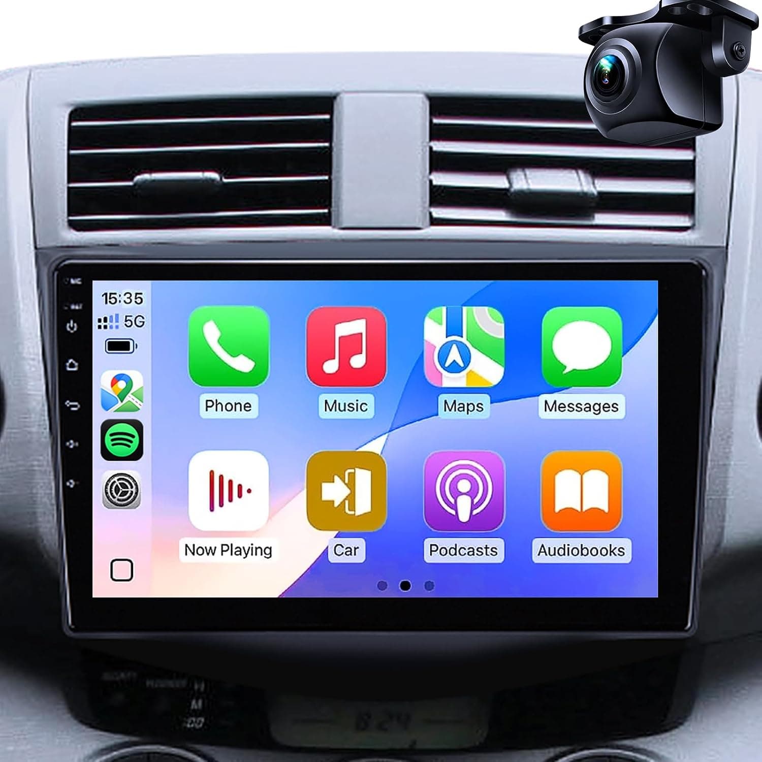 Car Audio In-Dash Units Car Radio Stereo Carplay Screen Upgrade 2006 2012 Toyota